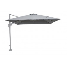 Hawaii parasol 300x300 arctic grey/ licht grijs